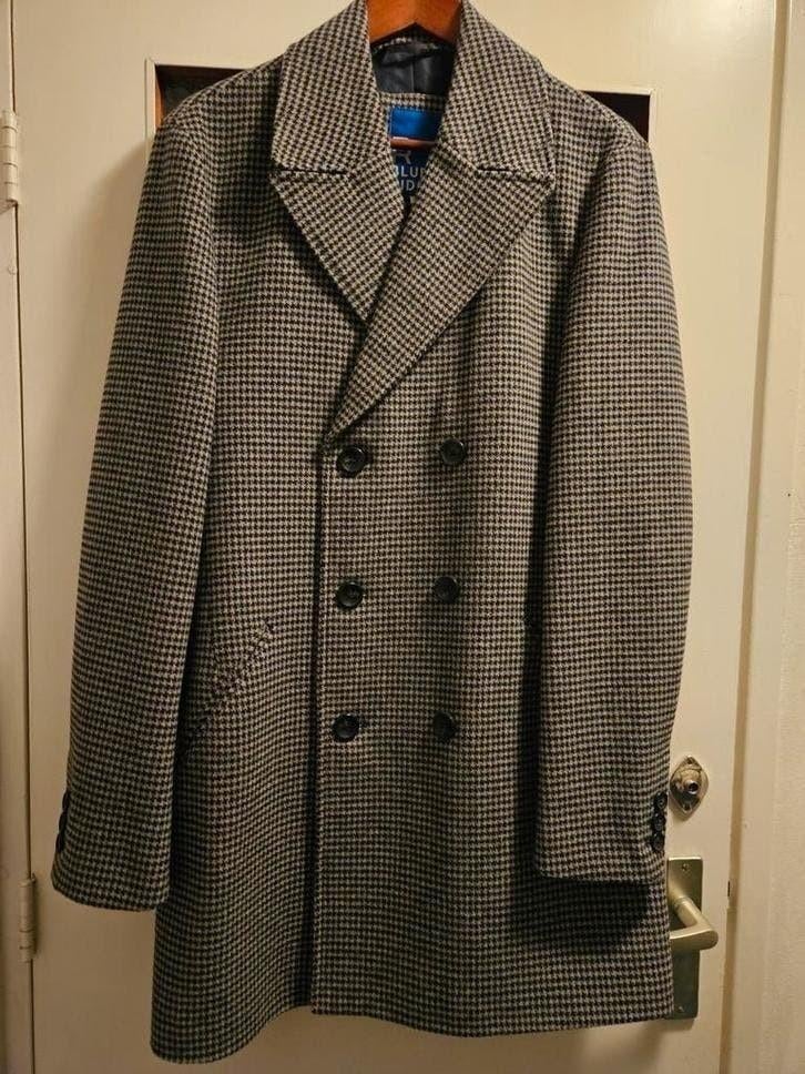 Nieuwe wollen winterjas WE bleu ridge maat M, Bleu Ridge WE, Overige kleuren, Maat 48/50 (M), Nieuw