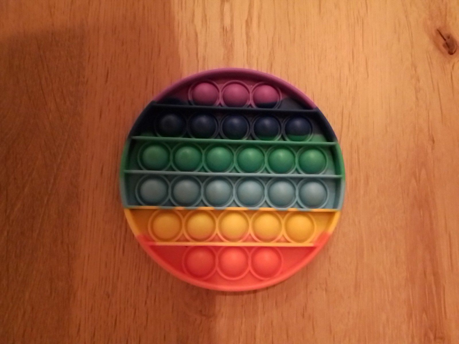Pop it regenboog rond, Ophalen of Verzenden