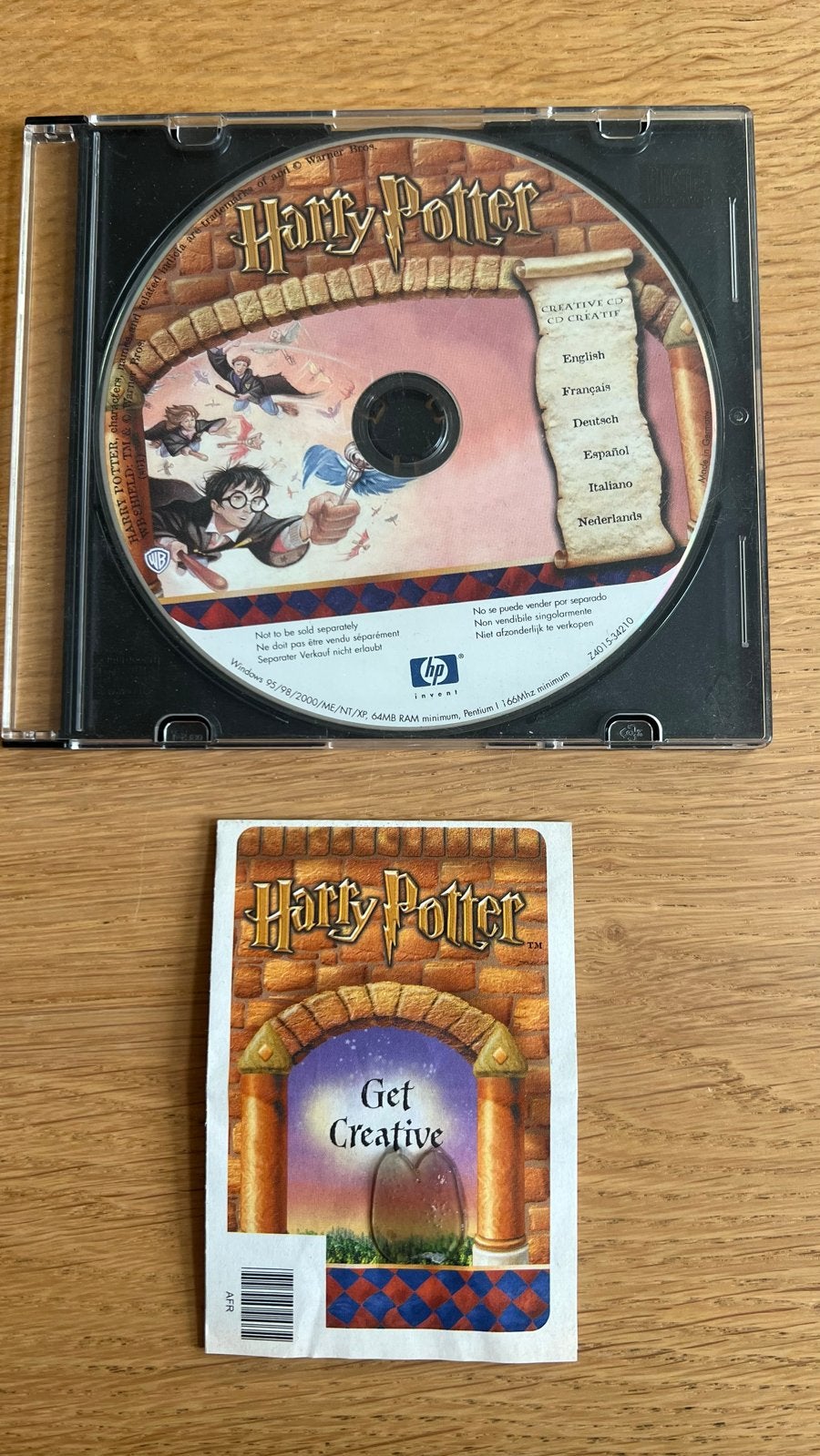 Harry Potter Creative CD-ROM, Ophalen of Verzenden