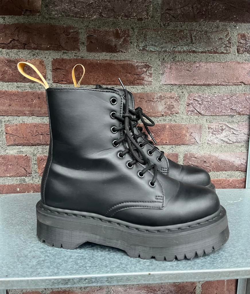 Dr. Martens Vegan Jadon II mono maat 39, Dr. Martens, -, Zwart, -