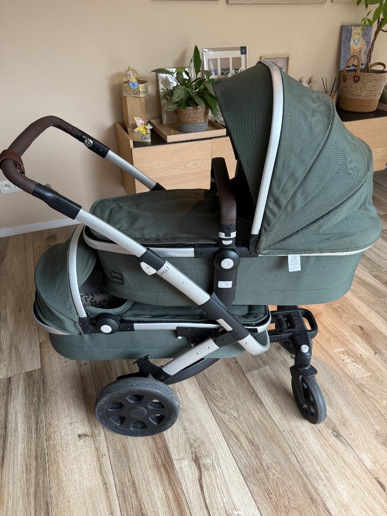 Joolz geo 2 duo, Gebruikt, Combiwagen, Verstelbare duwstang, Ophalen