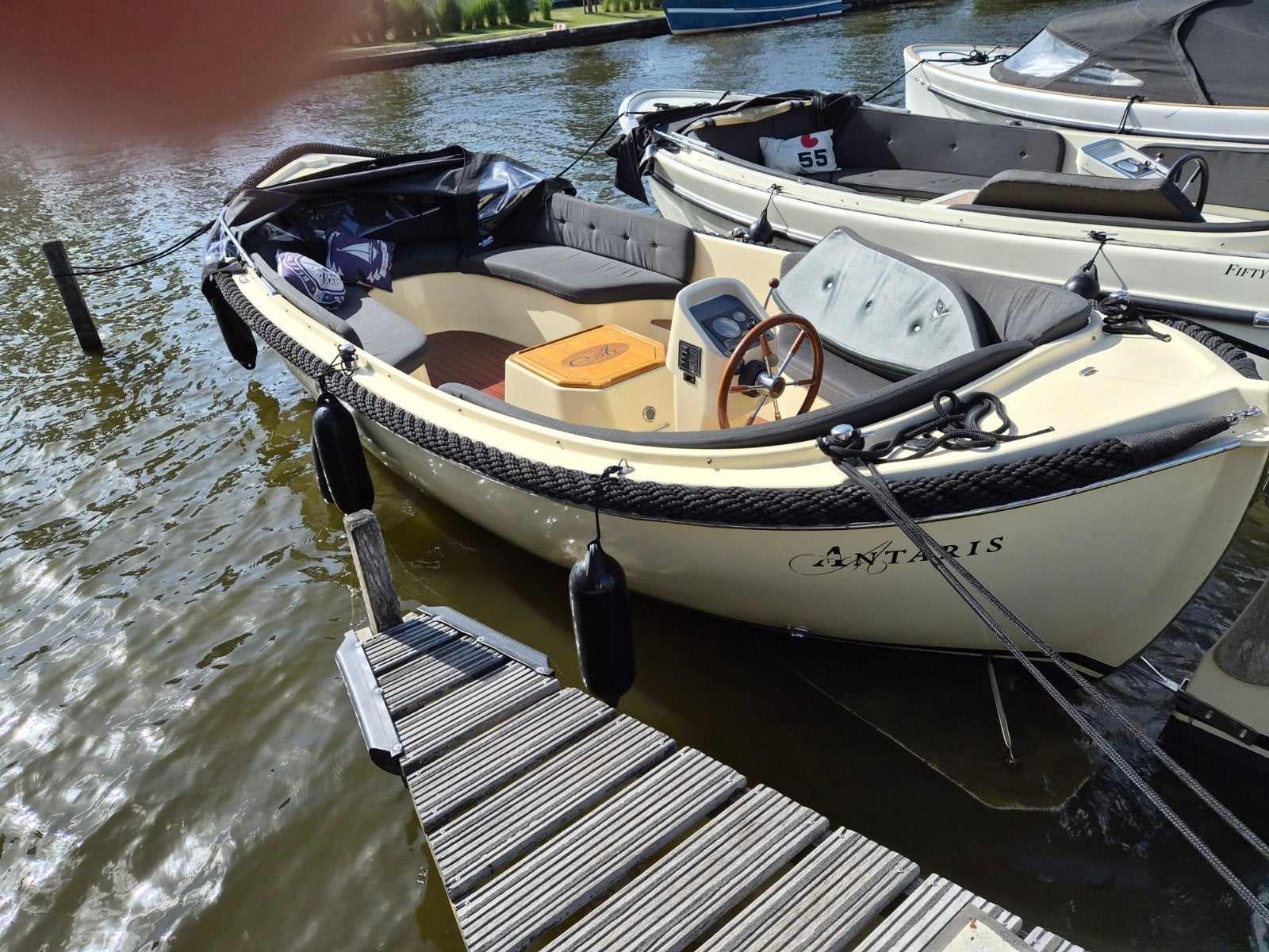 Antaris RB 18 Adventure, Watersport en Boten, Sloepen, Zo goed als nieuw, Reddingssloep, Antaris, Afdekzeil, Anker, Antifouling