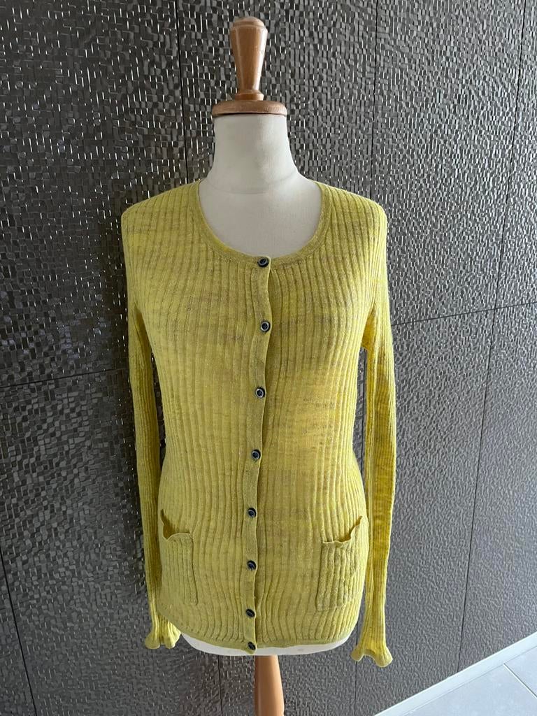Isabel Marant Étoile Geel Vestje Maat 44 42 44, Ophalen of Verzenden, Zo goed als nieuw, Maat 46/48 (XL) of groter, Geel