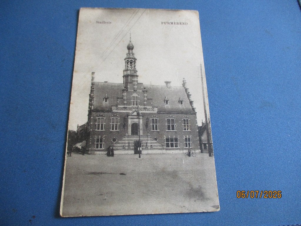 Purmerend (1927), Ophalen of Verzenden, Voor 1920, Gelopen, Noord-Holland