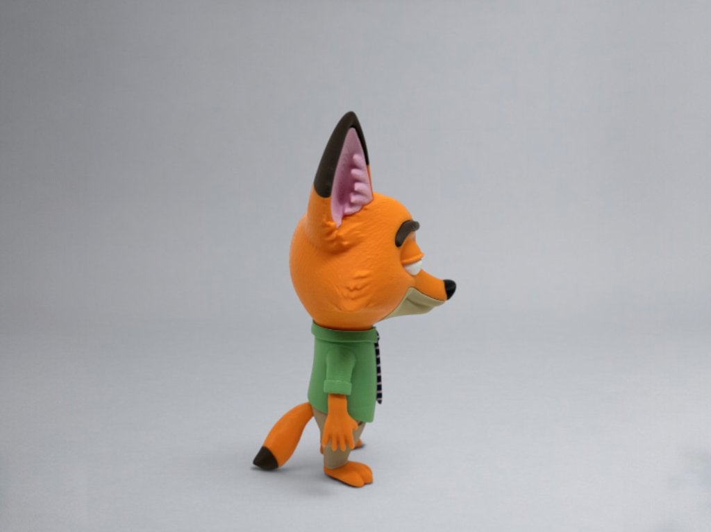 Nick Wilde v2 – Zootopia Figuur – 30 cm, Ophalen of Verzenden, Nieuw, Fantasy