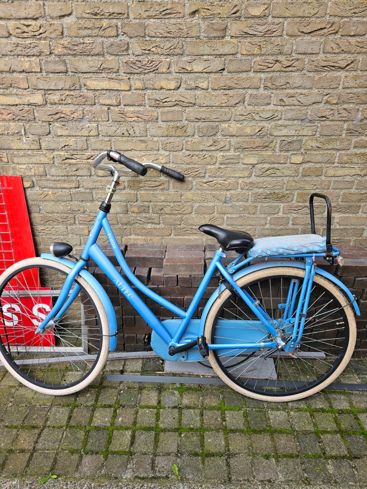 Altec Stadsfiets Dames - Blauw, Overige merken, Velgrem, Ophalen of Verzenden, 50 tot 53 cm