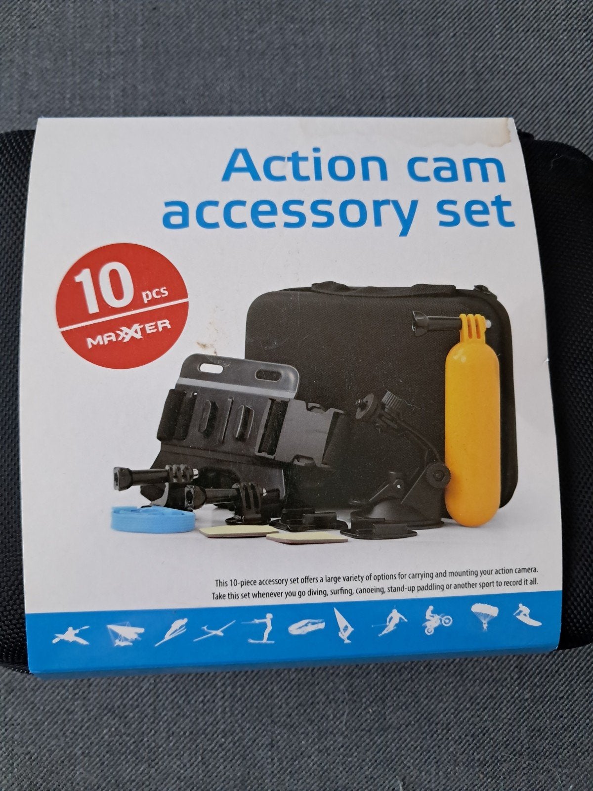 Action cam accessory set, Ophalen of Verzenden, Nieuw, Overige merken