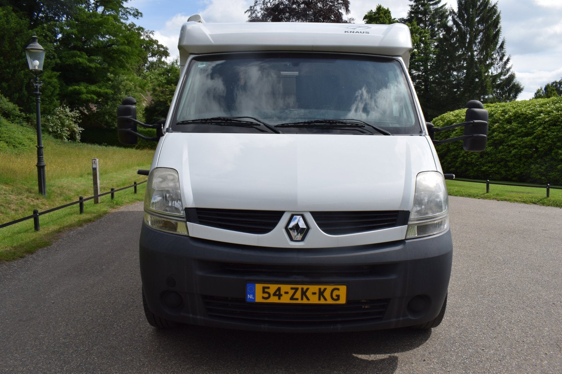 Renault/Knaus R15 15D87DYMR Dealer onderhouden, Caravans en Kamperen, Elektrische ramen, Airconditioning, Bedrijf, ABS
