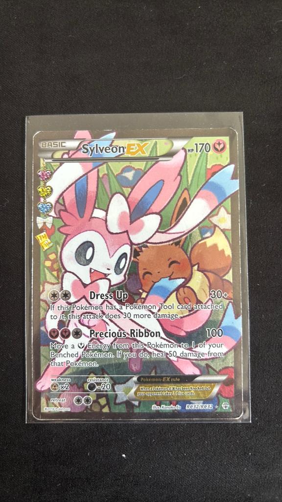 Pokemon Sylveon EX RC32, Ophalen, Zo goed als nieuw