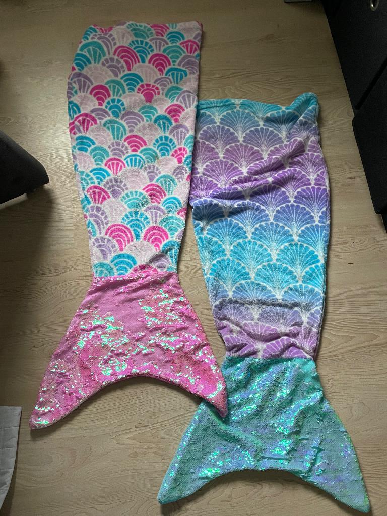Zeemeermin deken, Ophalen, Gebruikt, 100 cm of meer, Deken