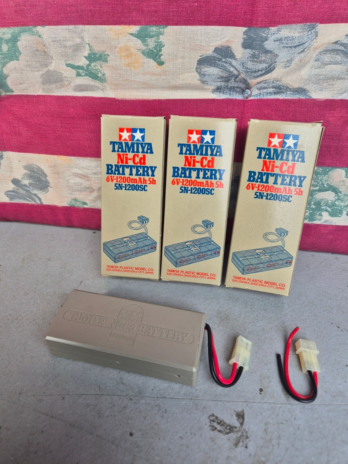 3x Vintage tamiya Ni-Cd 1200mah 6V accu's  NIEUW, Ophalen of Verzenden, Nieuw