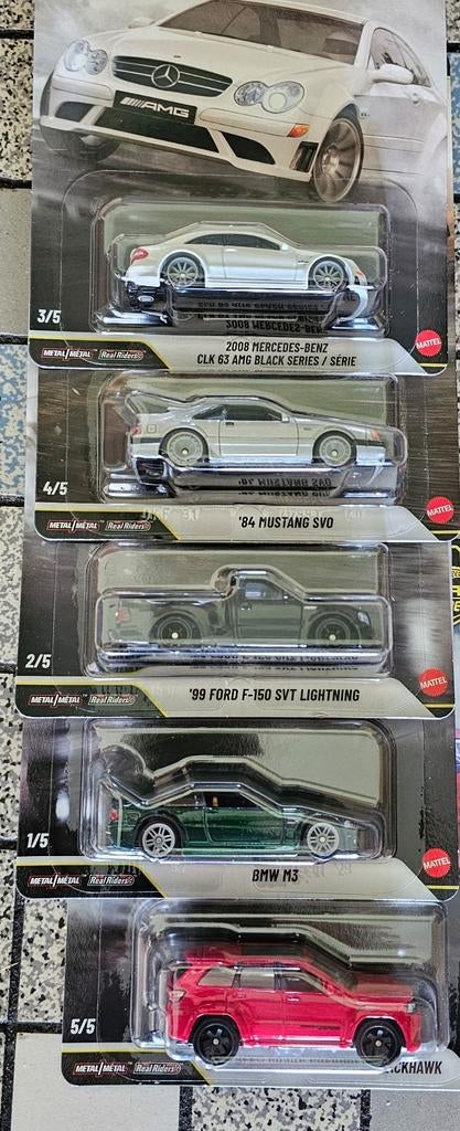 Hot Wheels Car Culture Deutschland Design set van 5, Nieuw, Ophalen of Verzenden, Service.nl@mattel.com, Mattel