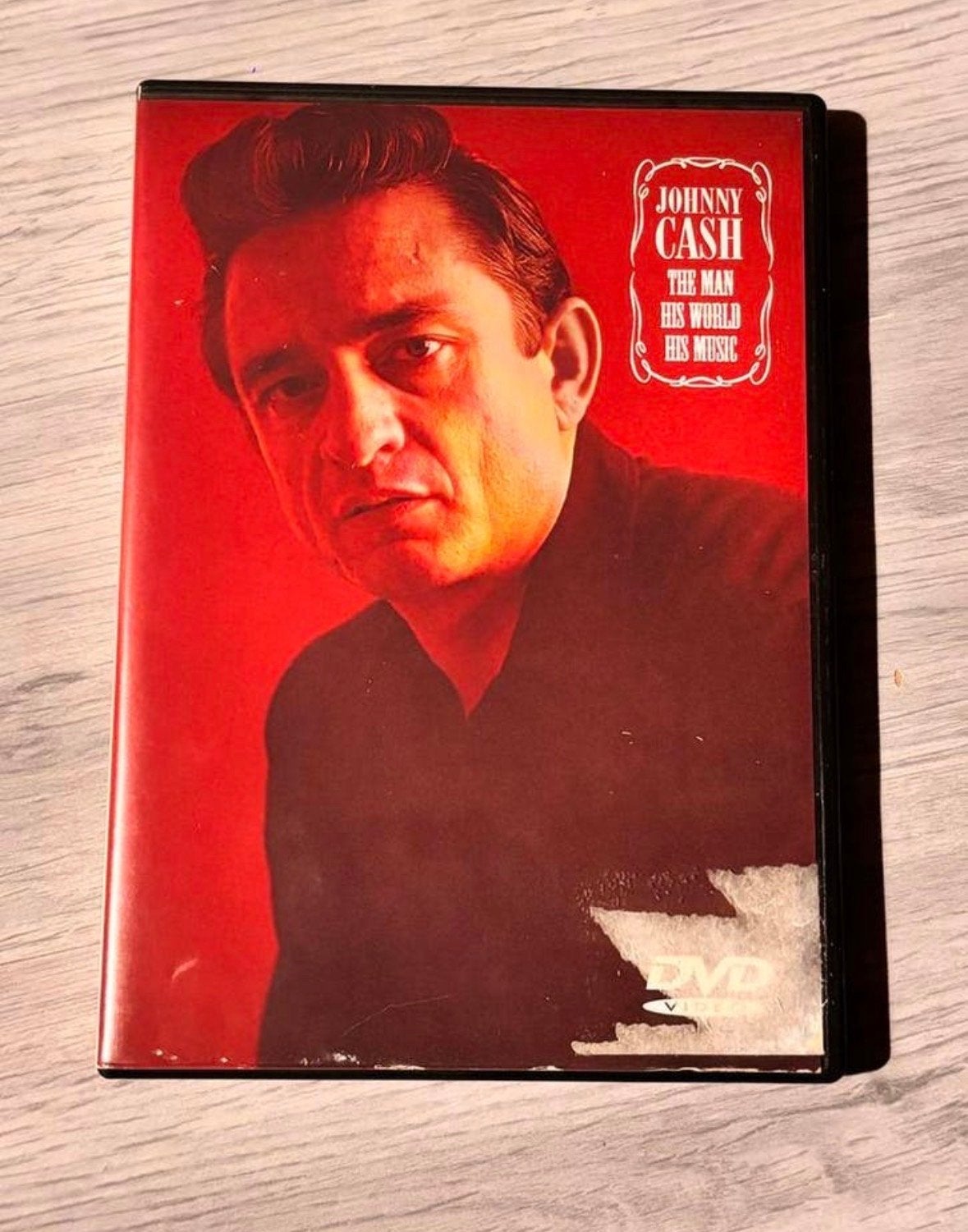 #1 Johnny Cash - The Man, His World, His Music DVD, Ophalen of Verzenden, Extra's, Gebruikt, Engels