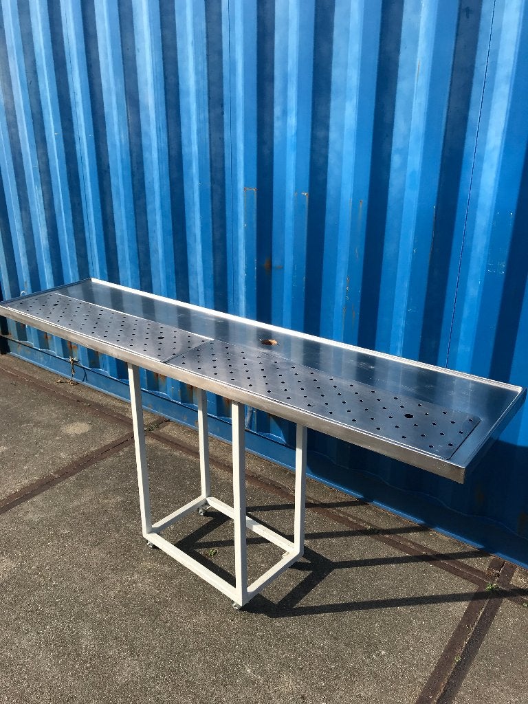 RVS Bar / Dranken / tap Lekblad, Witgoed en Apparatuur, Ophalen, Gebruikt, Overige merken
