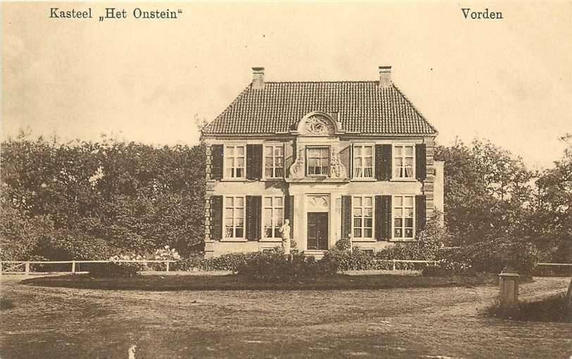 377-614-007 Vorden Kasteel Het Onstein, Verzenden, Voor 1920, Gelderland