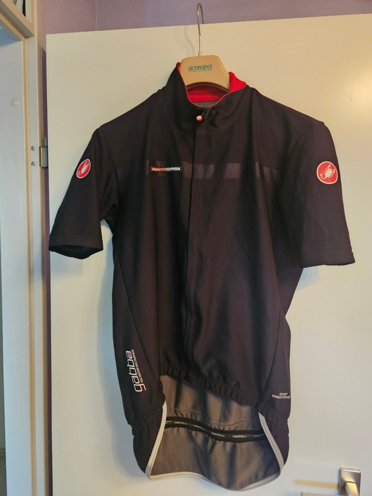 Castelli Gabba Fietsjack XXL - Zwart., Zwart, Maat 46/48 (XL) of groter, Ophalen of Verzenden, Zo goed als nieuw