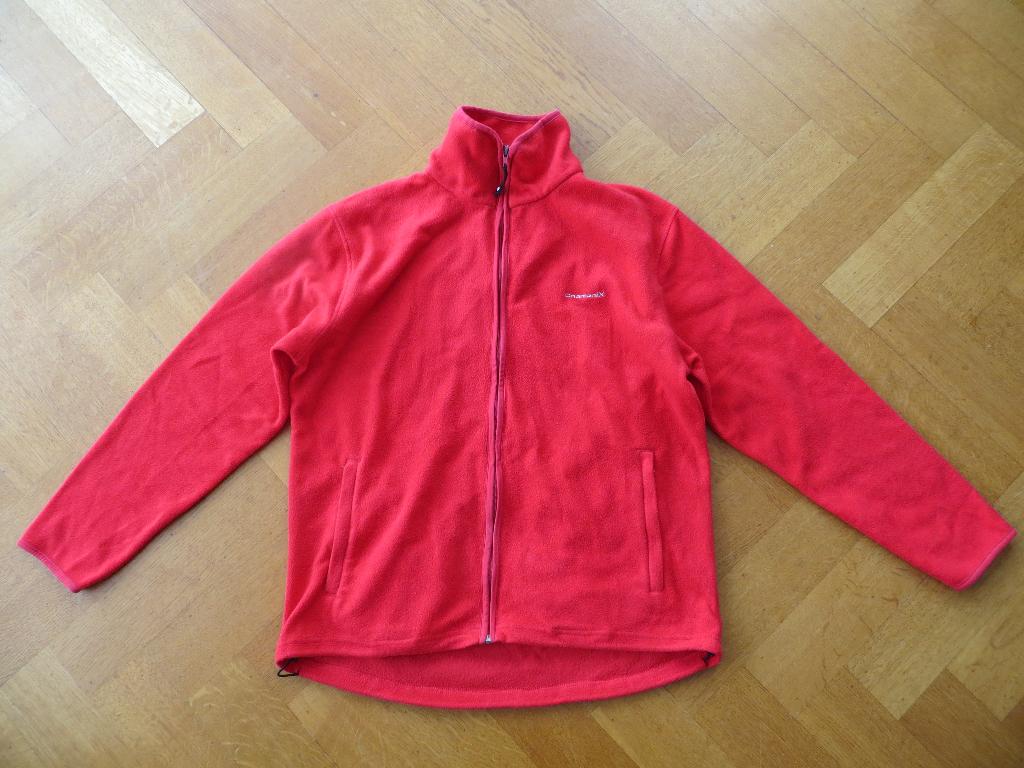 Fleecevest Rood Chamonix Sportwear elastisch koord Mt L, Chamonix Sportwear, Maat 42/44 (L), Ophalen of Verzenden, Zo goed als nieuw