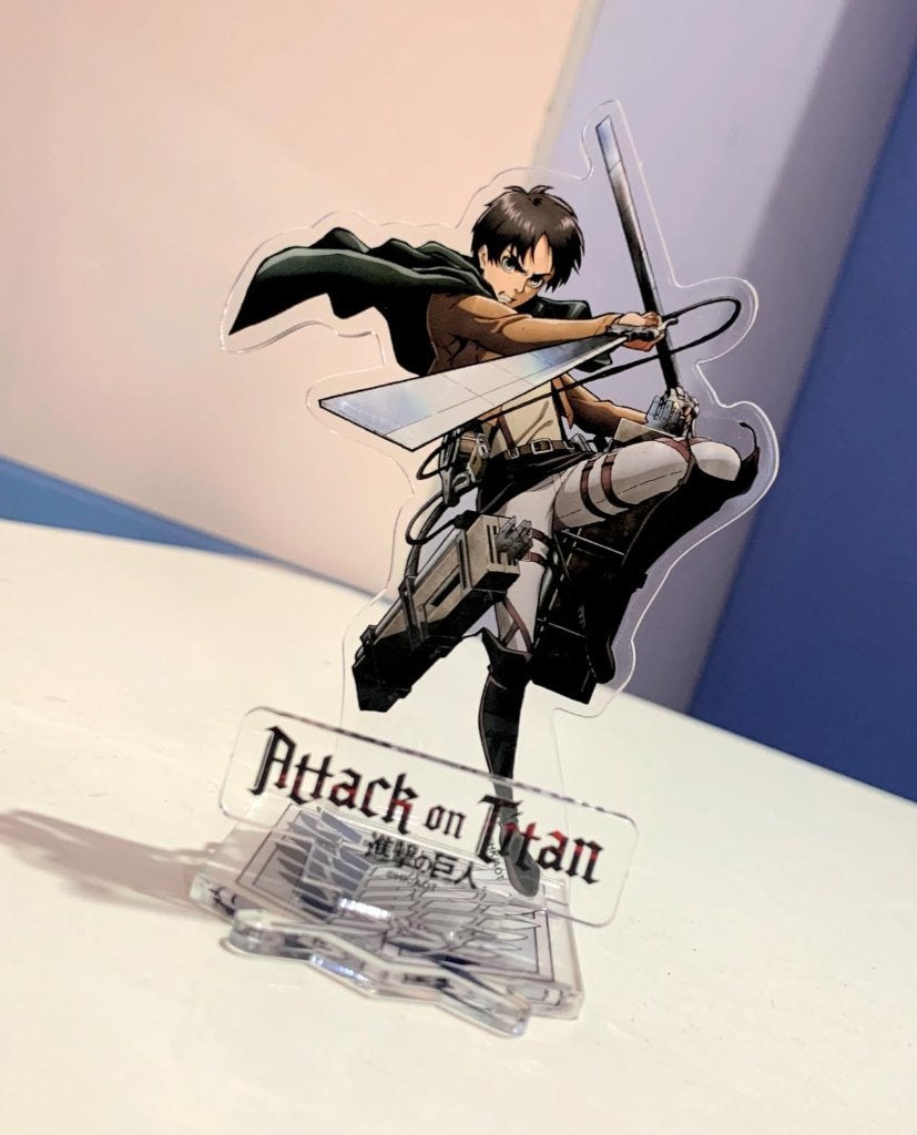 Eren Yeager Attack on Titan Acrylic stand, Ophalen of Verzenden, Nieuw