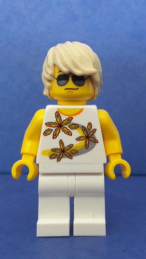 NIEUW Lego SUMMER BOY poppetje minifiguur fig minifig NR2, Ophalen of Verzenden, Nieuw, Minifiguur, Lego