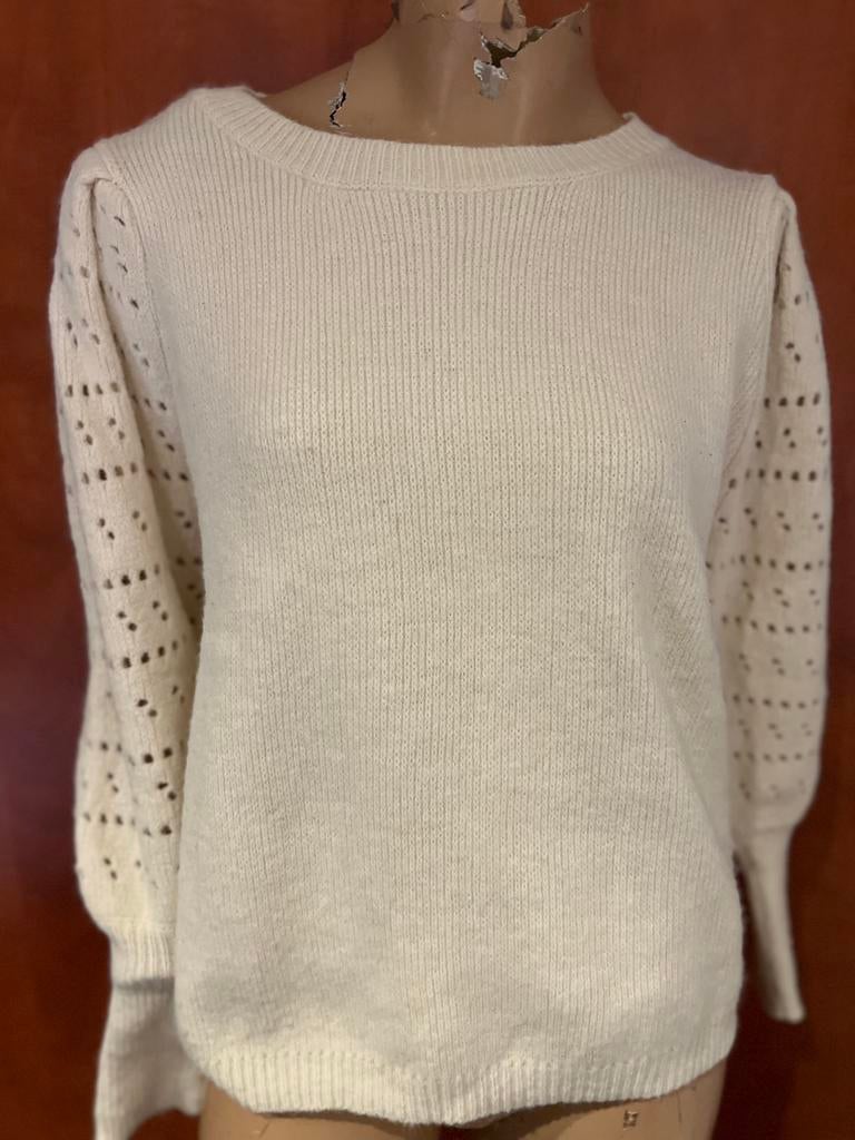 F& P trui maat m zgan, Maat 38/40 (M), G, Beige, Ophalen of Verzenden