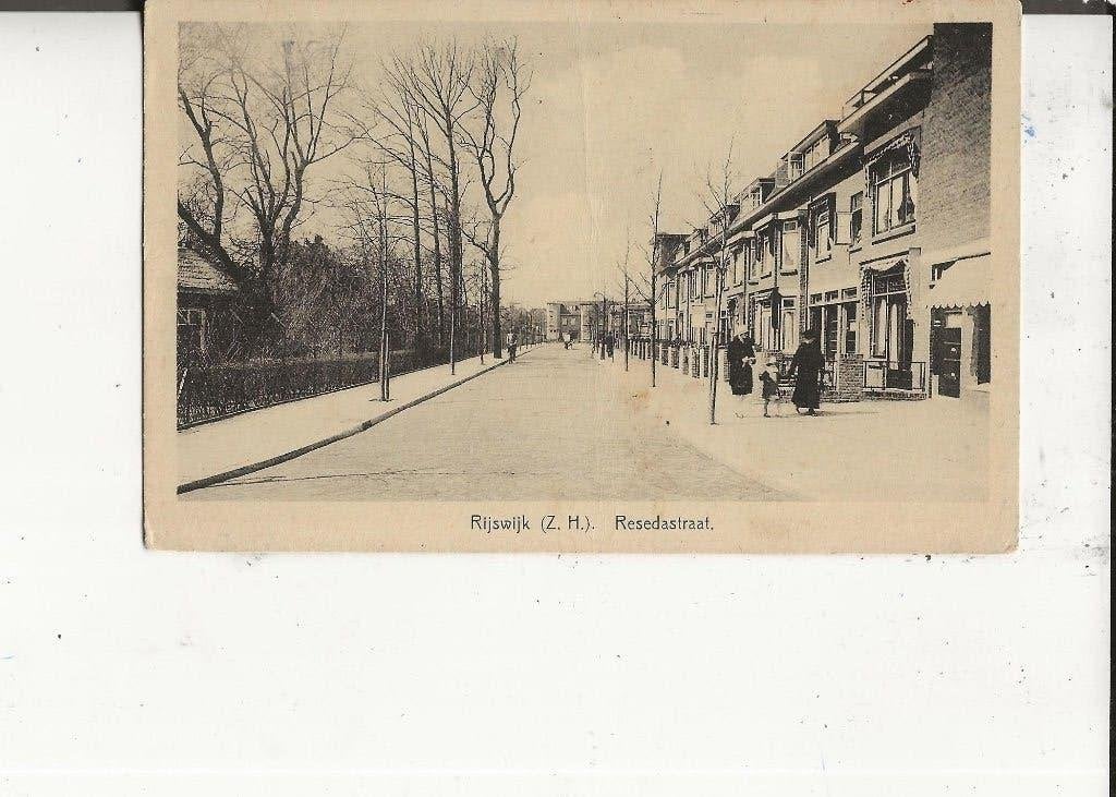 Rijswijk Resedastraat G Versluys jr Stempel! 1943, Ophalen of Verzenden, 1940 tot 1960, Gelopen, Zuid-Holland