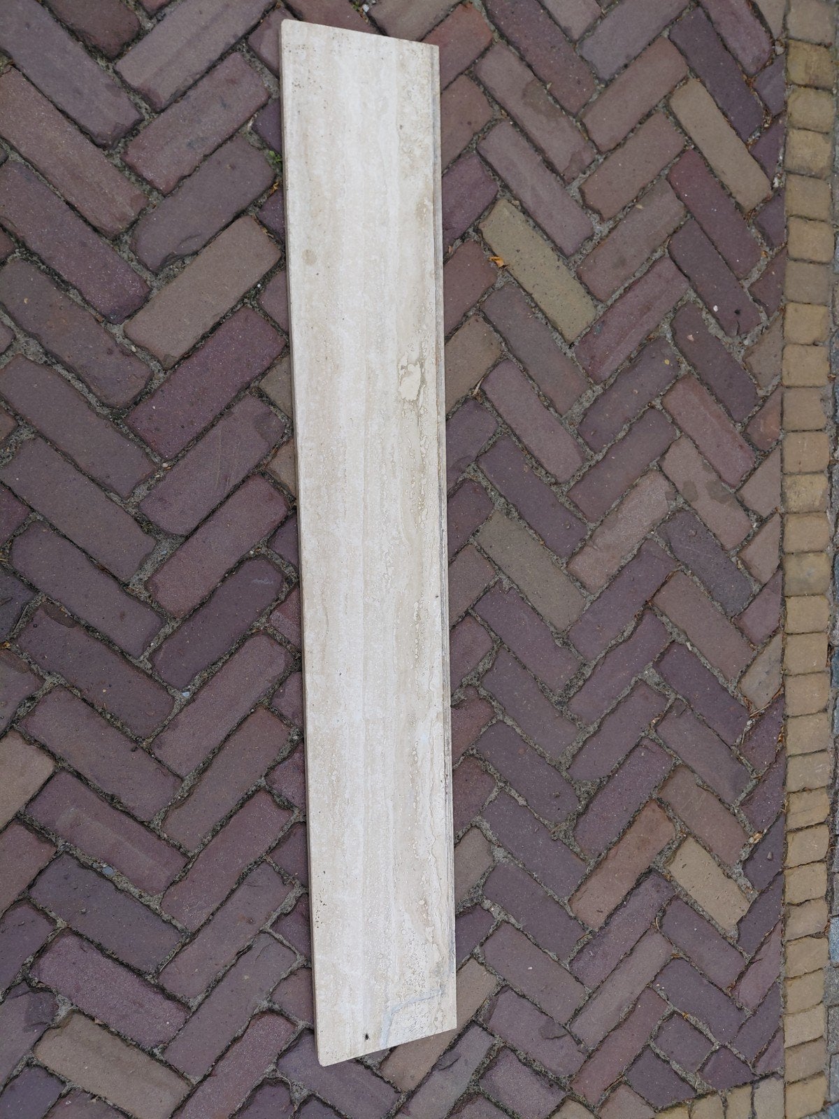 Traventin vensterbank, Ophalen, Gebruikt