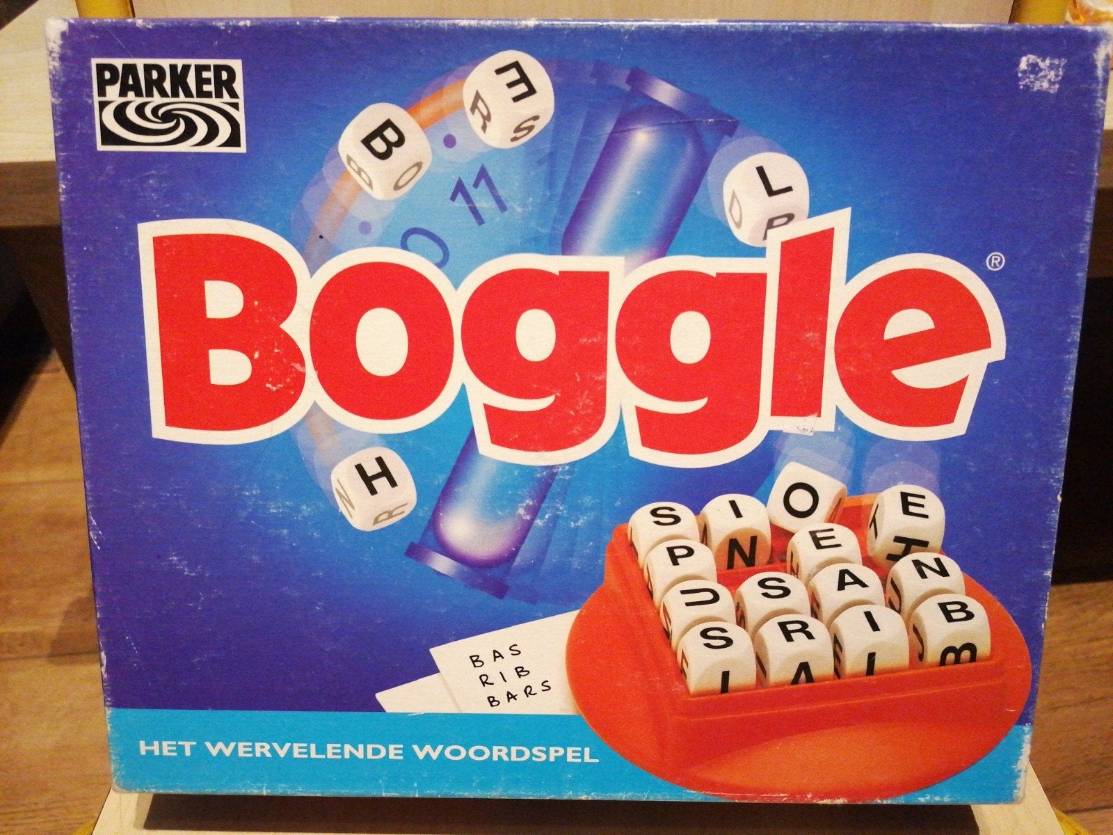 Boggle: Het wervelende woordspel - Parker, Hobby en Vrije tijd, Vijf spelers of meer, Ophalen of Verzenden, Gebruikt, Parker