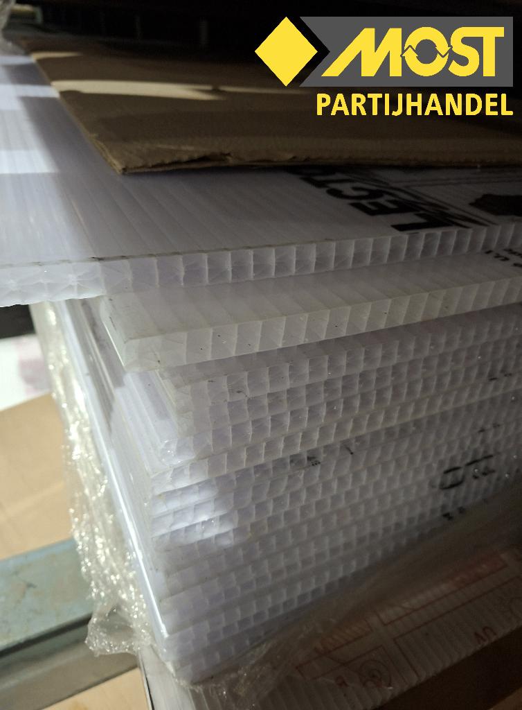 Polycarbonaat helder / opaal 10, 16, 25, 32 mm, Ophalen, Nieuw, Overige materialen