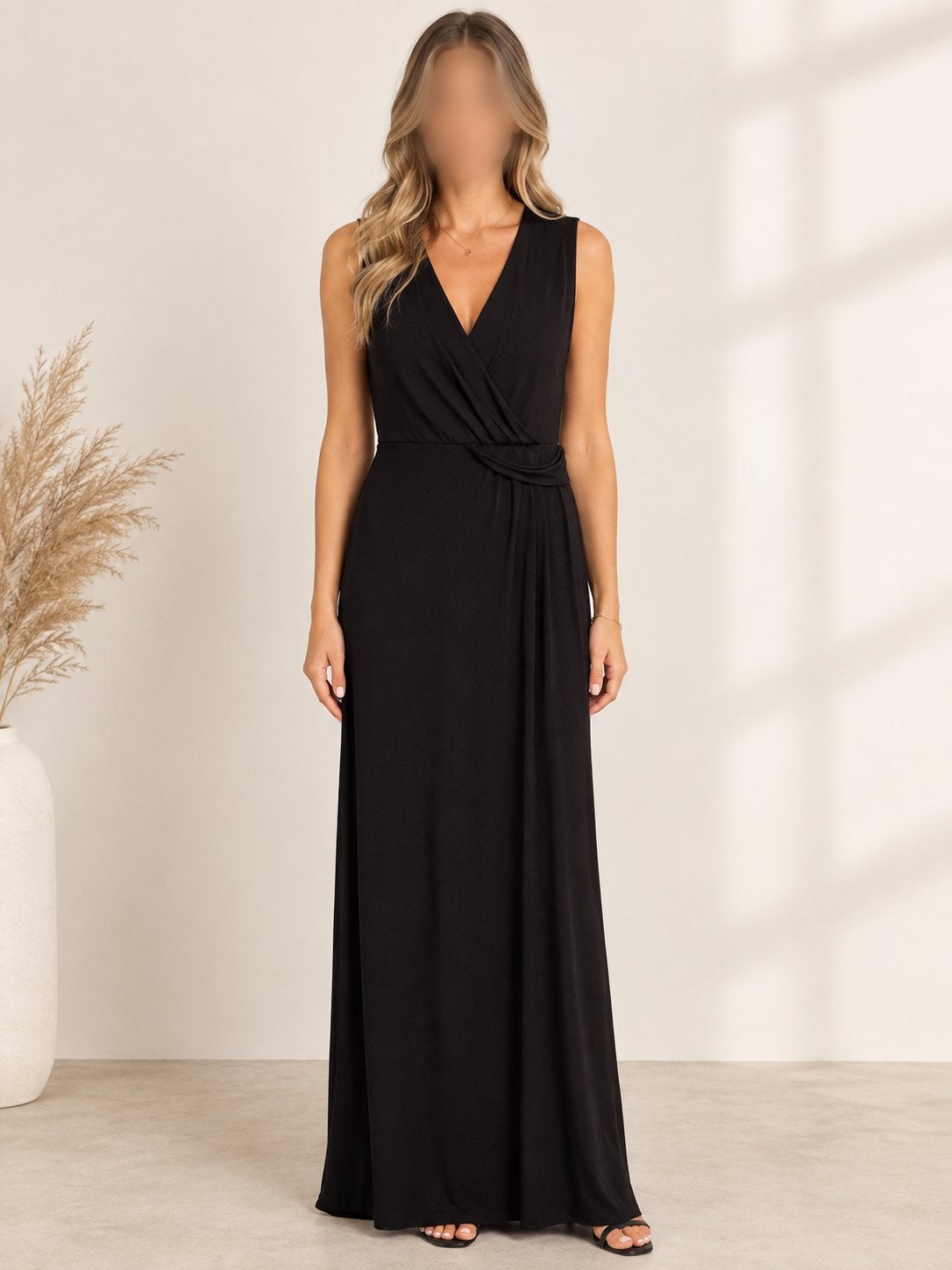 Mart Visser Zwarte Maxi Jurk - Maat 46, Kleding | Dames, Zwart, Maat 46/48 (XL) of groter, Ophalen of Verzenden, Zo goed als nieuw