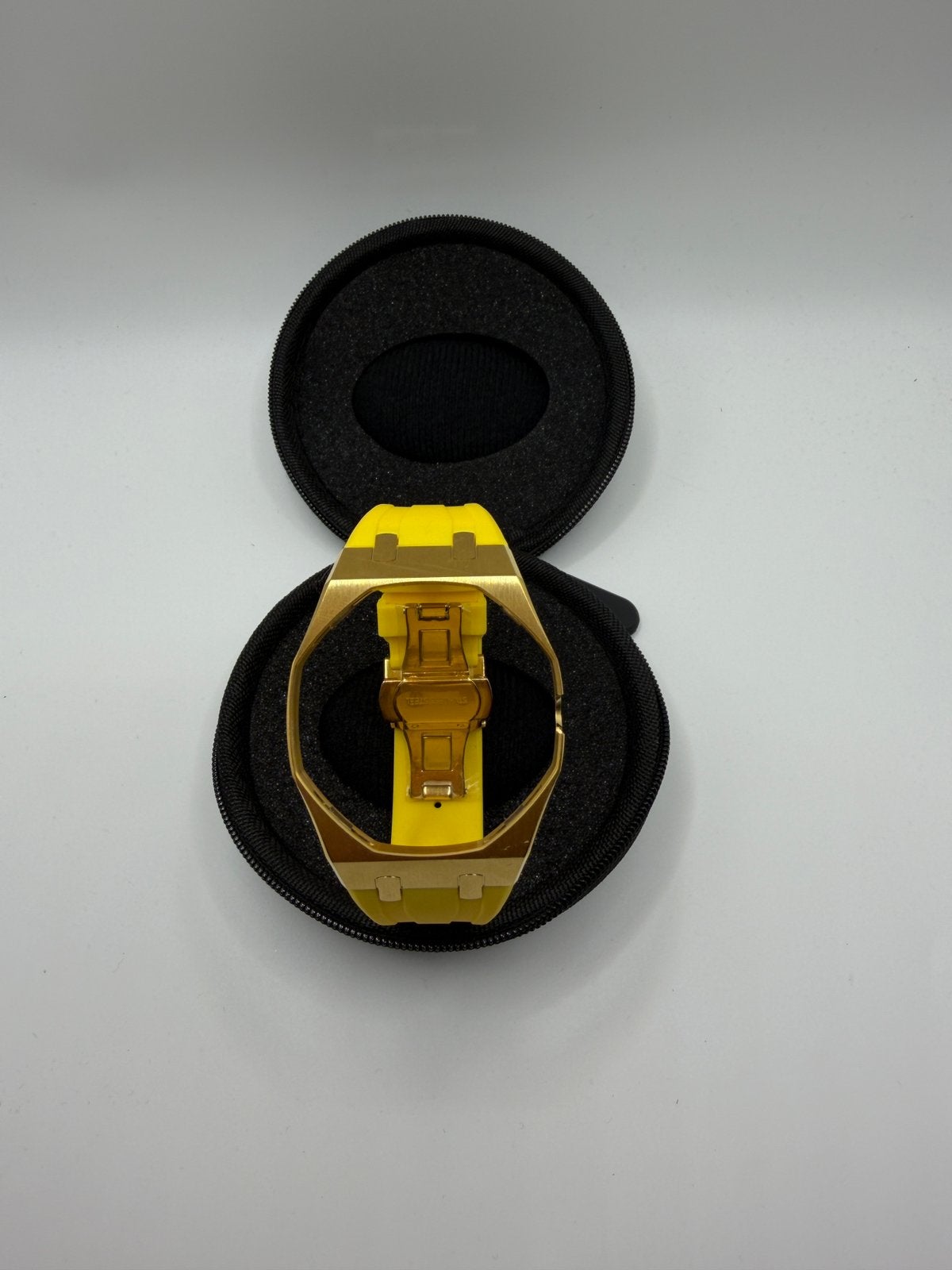 Stalen AP x Swatch Royal Pop Geel/Goud - Otg Roz, --, Nieuw, Ophalen of Verzenden, --