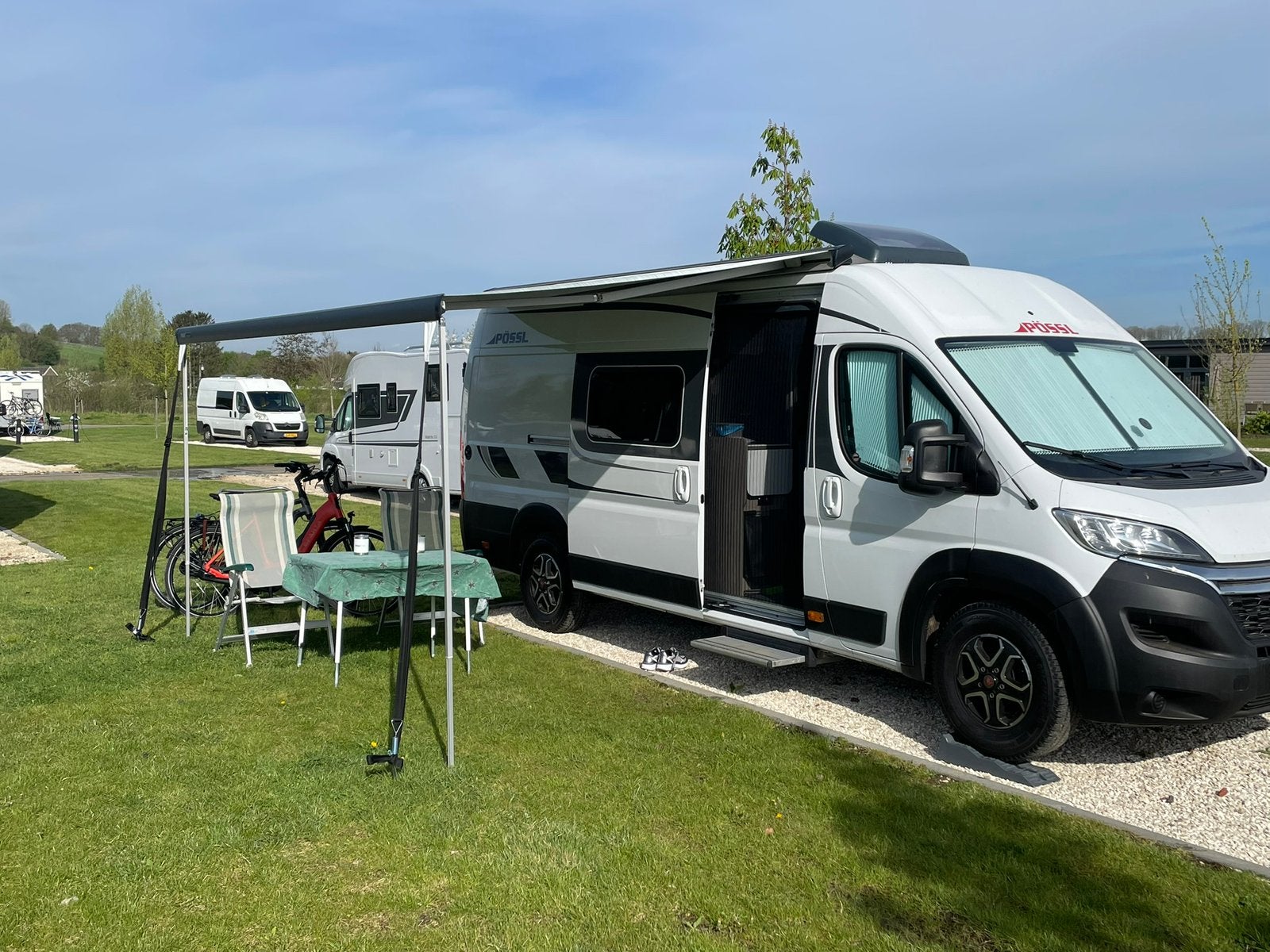 Te koop pösll Roadstar 640 DK, Caravans en Kamperen, Campers, Ringverwarming, Luifel, Pössl, Tot en met 2