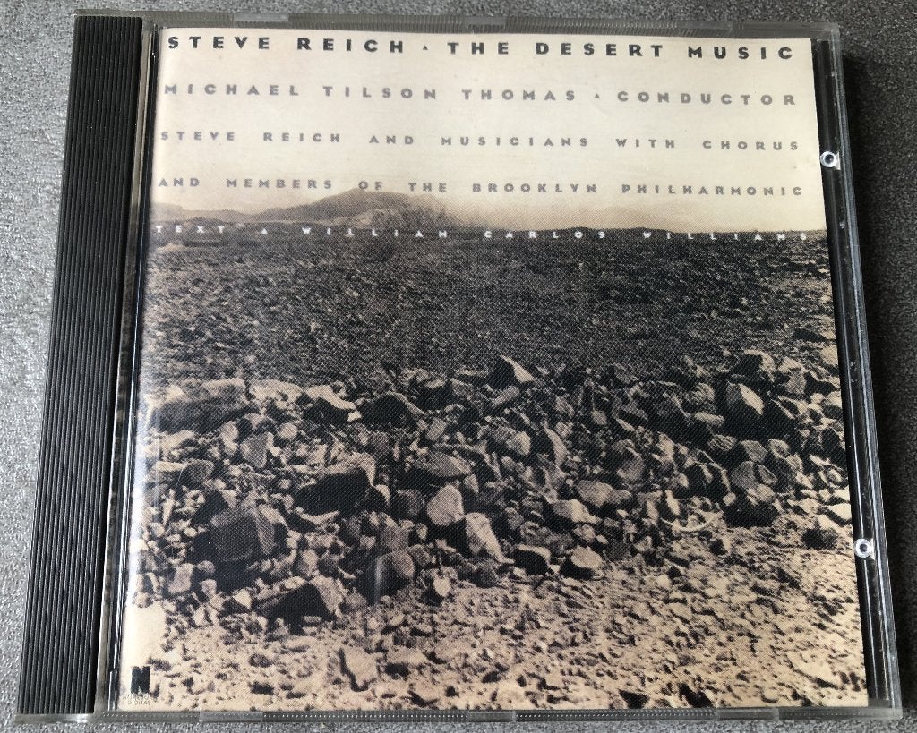 STEVE REICH - THE DESERT MUSIC - CD, Cd's en Dvd's, Ophalen of Verzenden, Zo goed als nieuw