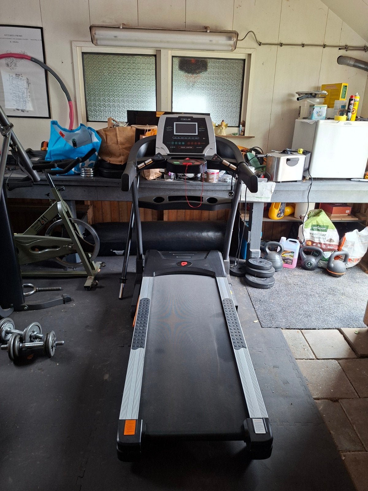 Focus loopband, Ophalen, Loopband