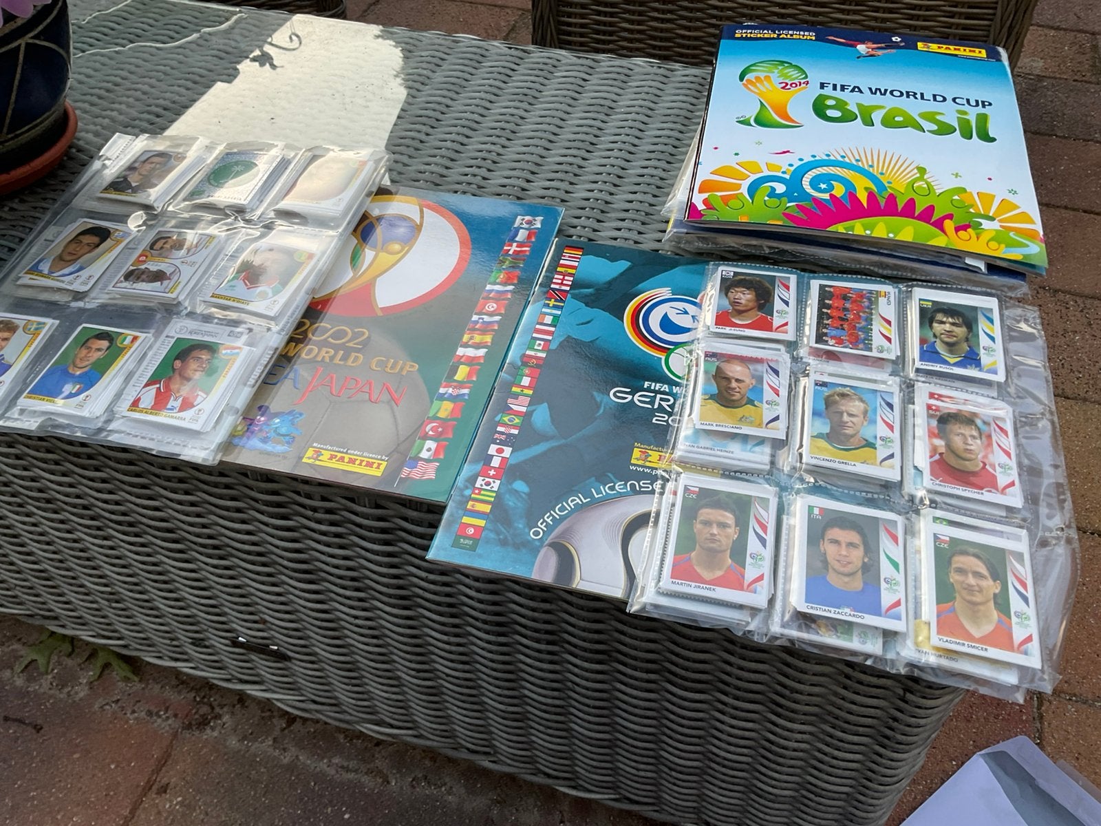 Panini wk en ek losse sets met leeg album, Ophalen of Verzenden, Zo goed als nieuw, Buitenlandse clubs