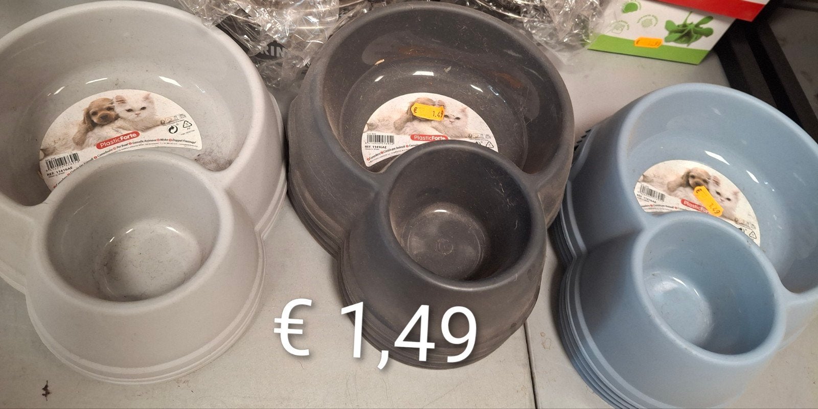 Honden voerbak en Drinkbak, Ophalen, Nieuw