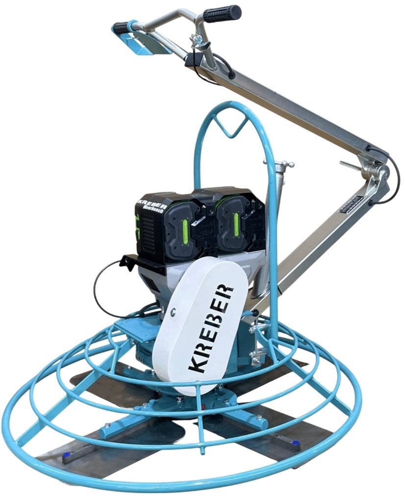 KREBER K436EK-A accu vlindermachine 900 mm 4,72 pk nieuw, Doe-het-zelf en Verbouw, Gereedschap | Freesmachines, Accu, Nieuw, Ophalen of Verzenden