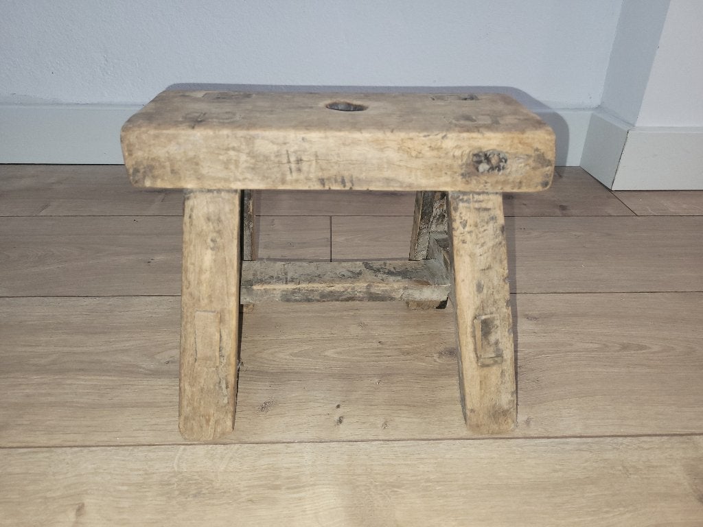 Vensterbank krukje oud hout, Ophalen of Verzenden, Zo goed als nieuw, Hout