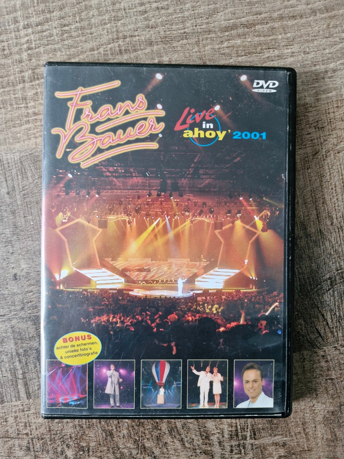 Frans Bauer Live in Ahoy' 2001 DVD, Ophalen of Verzenden, Zo goed als nieuw