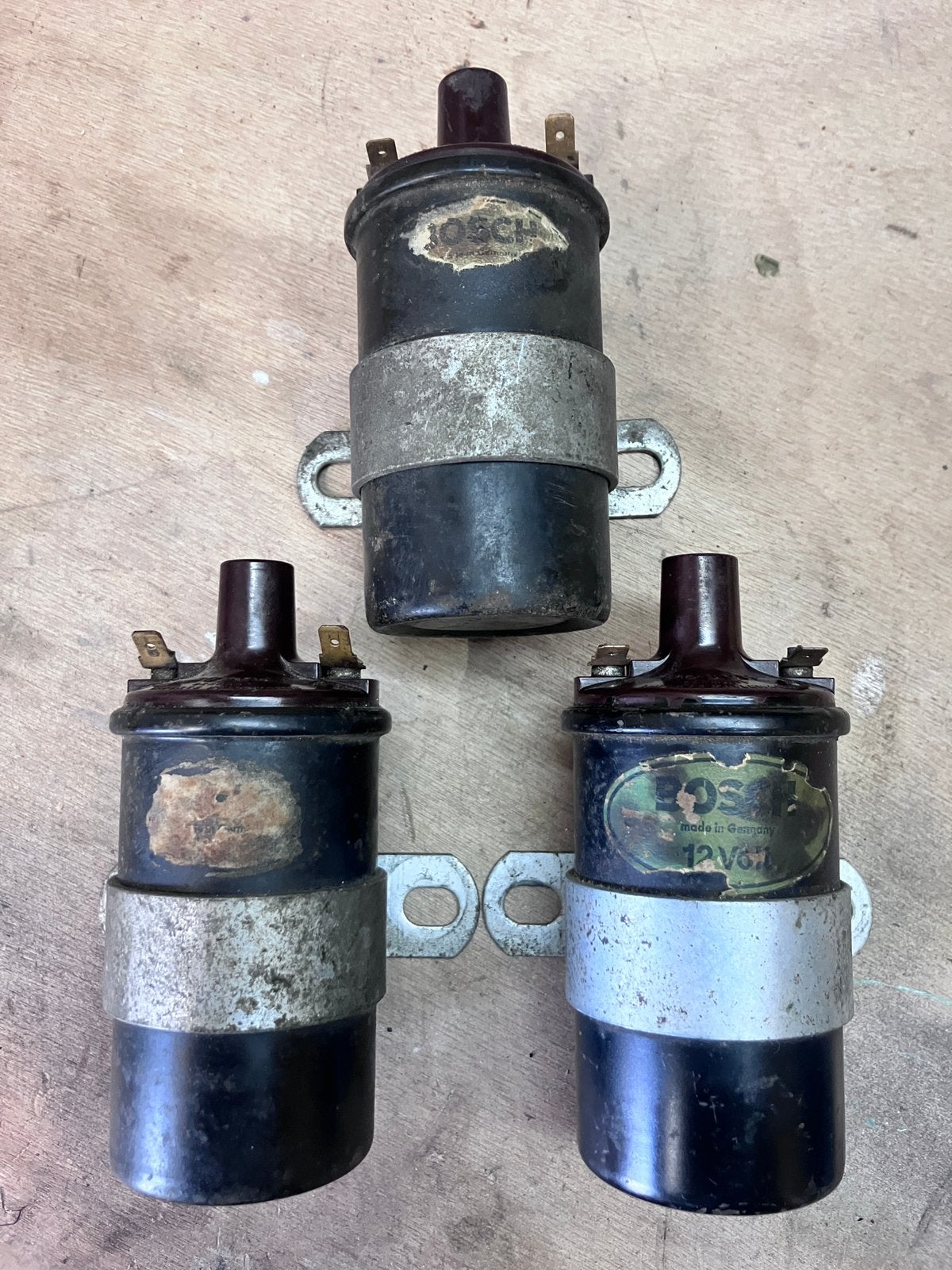 Bosch bobine 12V voor Porsche en Kever - type 0 221 114 004, Ophalen of Verzenden, Volkswagen