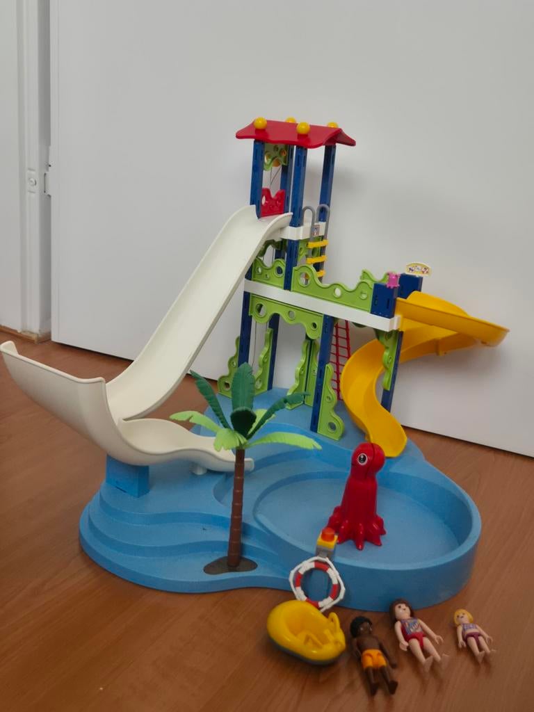 Playmobil 6669 Summerfun waterpretpark met glijbanen, Ophalen of Verzenden, Gebruikt