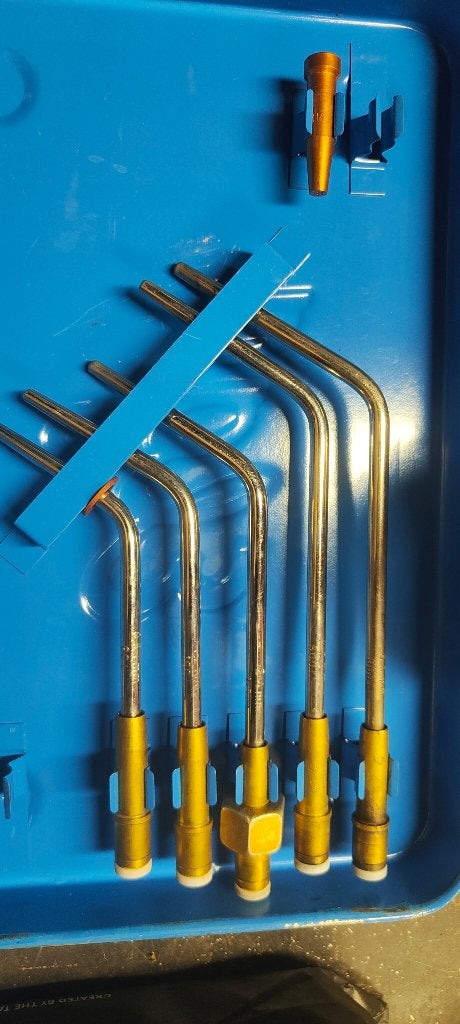 ELGA D75 autogeen las- en snijset compleet in metalen koffer, Doe-het-zelf en Verbouw, Ophalen, Gebruikt, Minder dan 150 ampère