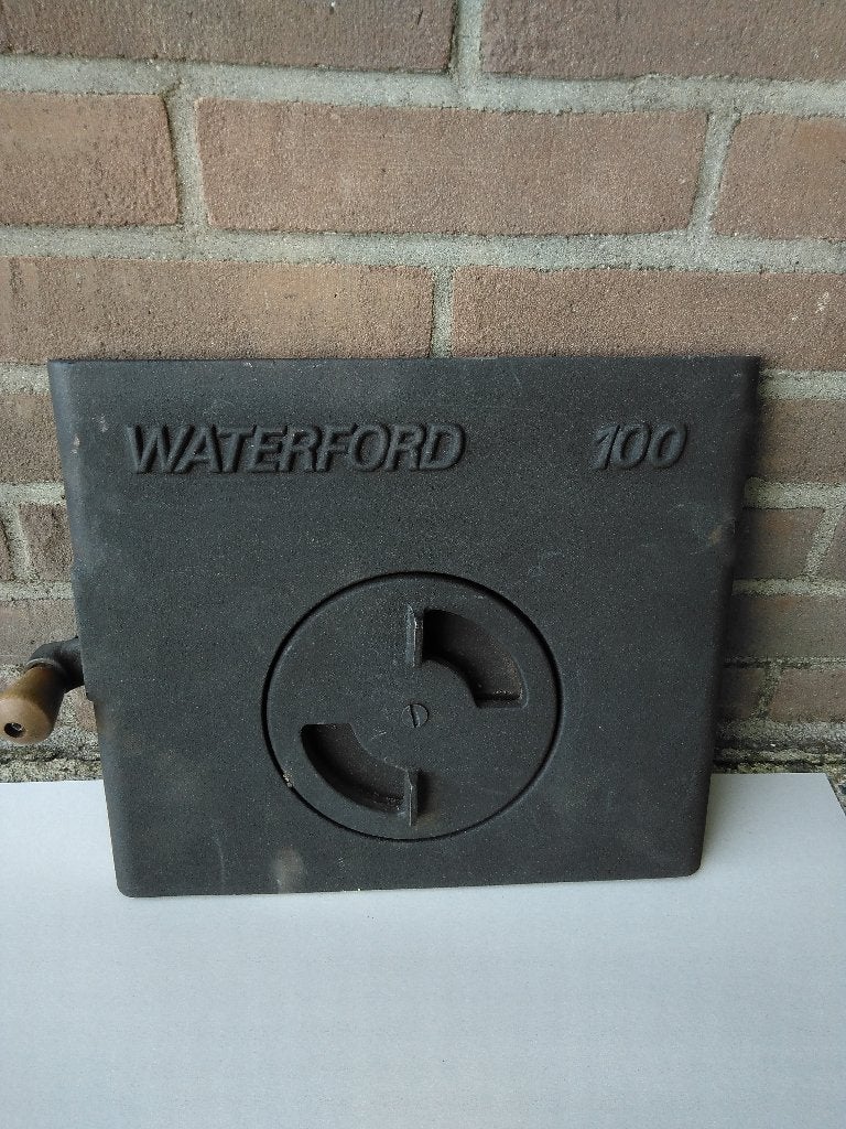 Waterford 100 kacheldeur, Houtkachel, Ophalen of Verzenden, Zo goed als nieuw, Vrijstaand