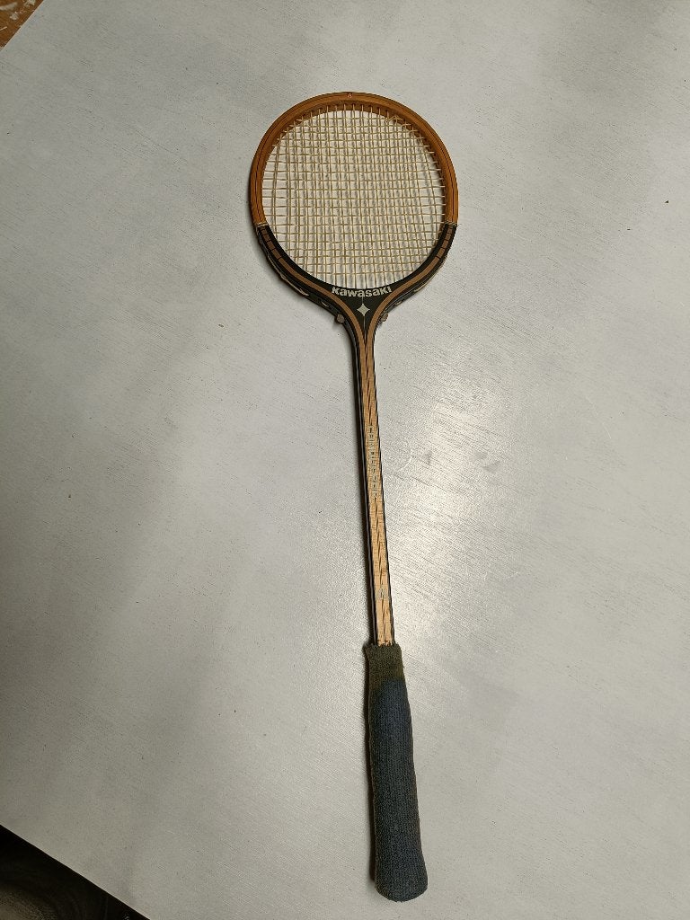 Kawasaki conqueror - squash racket, Sport en Fitness, Squash, Ophalen of Verzenden, Gebruikt, Racket
