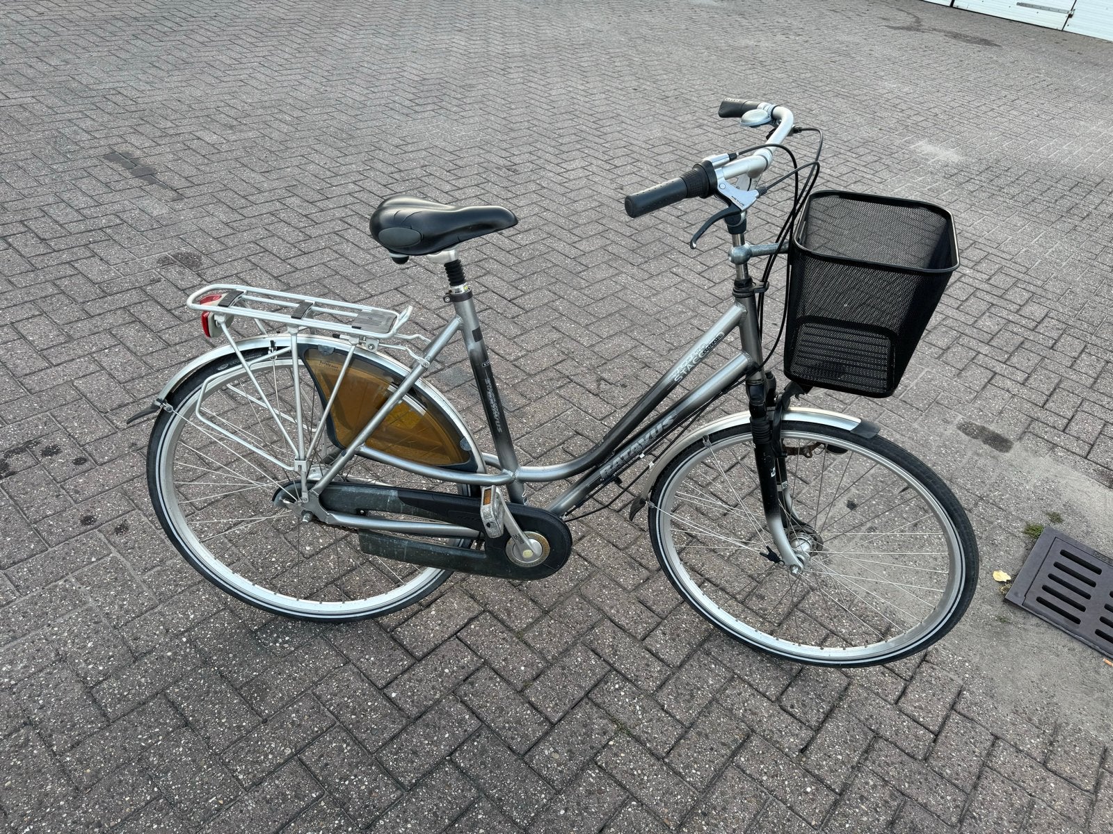 Batavus Staccato damesfiets met mand, Velgrem, Batavus, Ophalen of Verzenden, 50 tot 53 cm