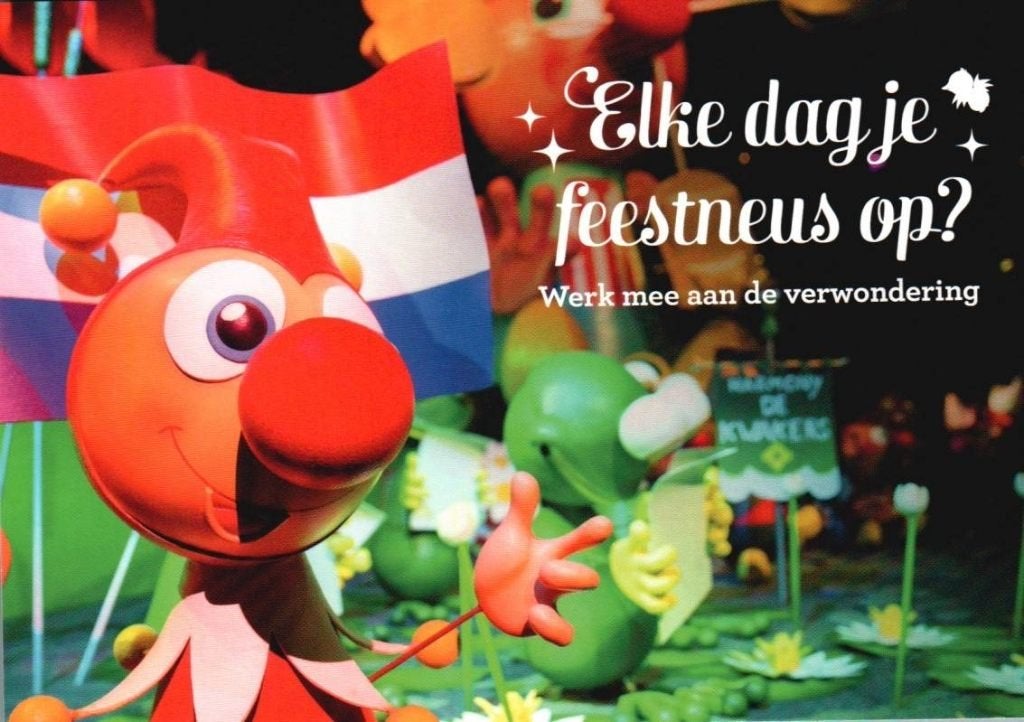 De Efteling Elke dag je Feestneus op?-Werken bij De Efteling, Verzamelen, Efteling, Ophalen, Nieuw, Gebruiksvoorwerp
