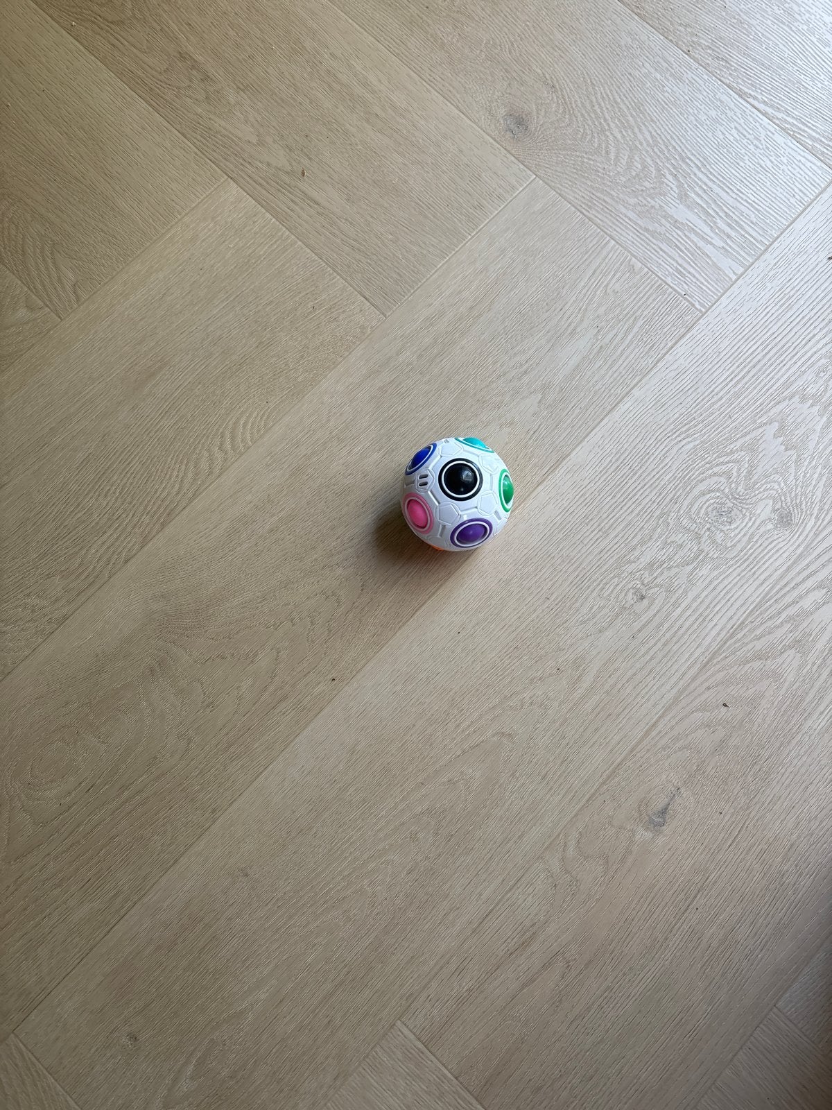 Rubik's Magic Rainbow Ball Fidget Speelgoed, Ophalen of Verzenden, Zo goed als nieuw, Jongen of Meisje