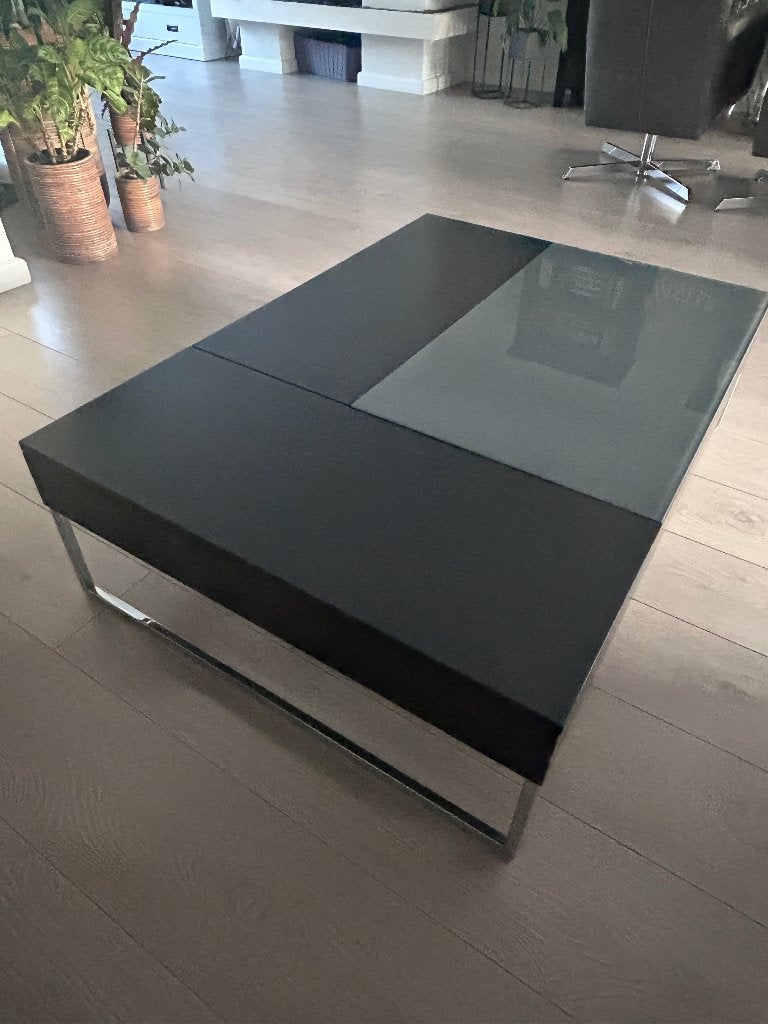 Functionele designer Salontafel, Gebruikt, 100 tot 150 cm, 50 tot 100 cm, Modern en minimalistisch