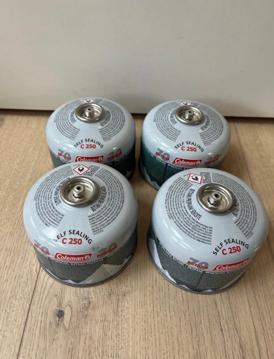 Coleman C250 gaspatronen (4 stuks), Ophalen of Verzenden, Nieuw