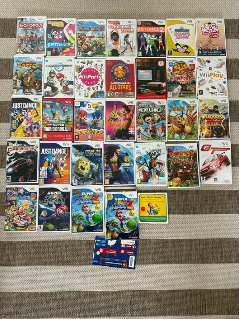 Nintendo Wii Games, NIEUWSTAAT!, Ophalen of Verzenden, Zo goed als nieuw, Sport, 3 spelers of meer
