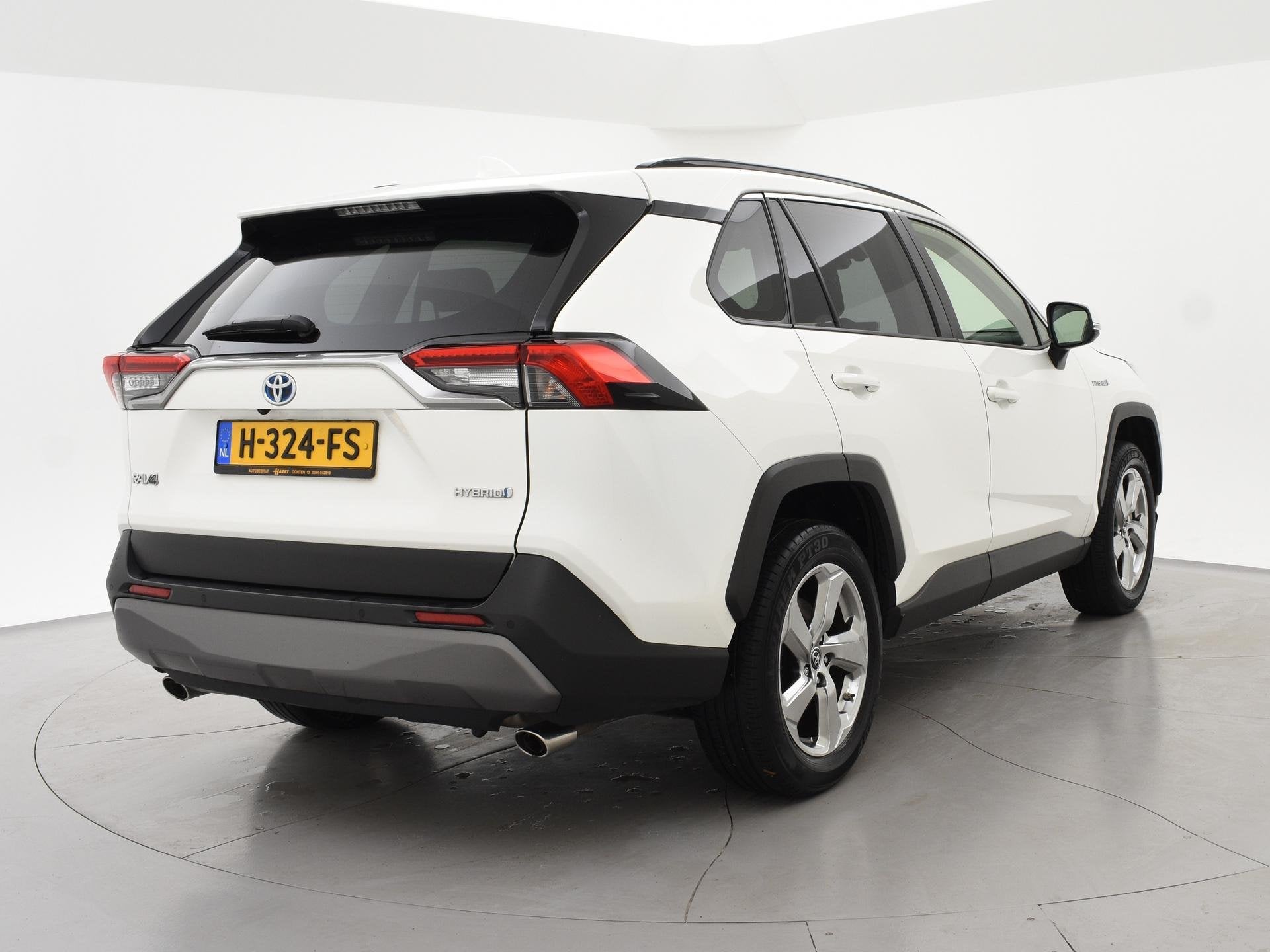 Toyota RAV4 2.5 HYBRID 218 PK NIEUW MODEL + ADAPTIVE CRUISE, Stof, Gebruikt, Euro 6, 4 cilinders
